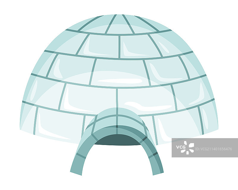 冰屋卡通图标图片素材