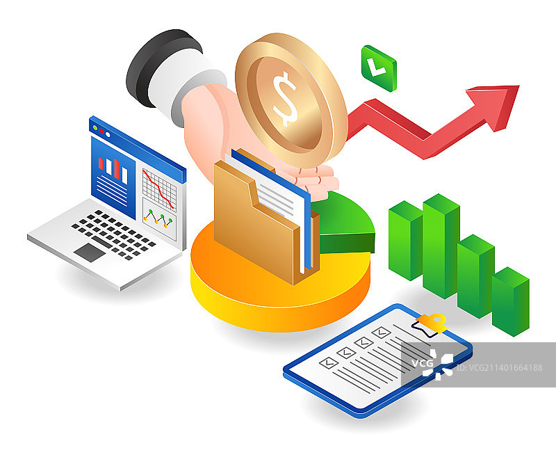 从在线投资业务中收款图片素材