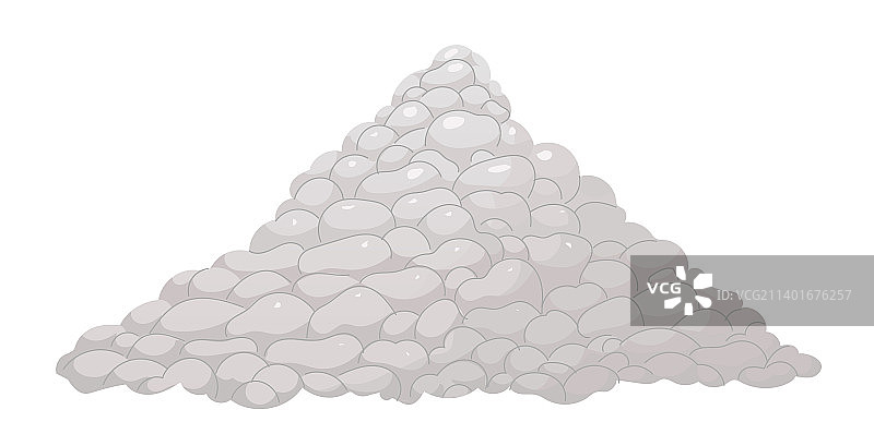 一堆碎石建筑材料图片素材