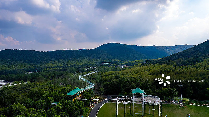 茅山道观图片素材