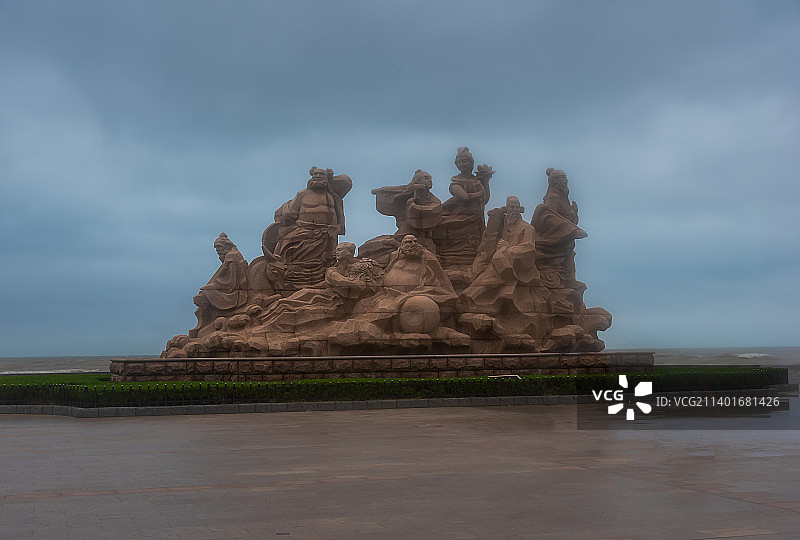 八仙过海斗“梅花”图片素材