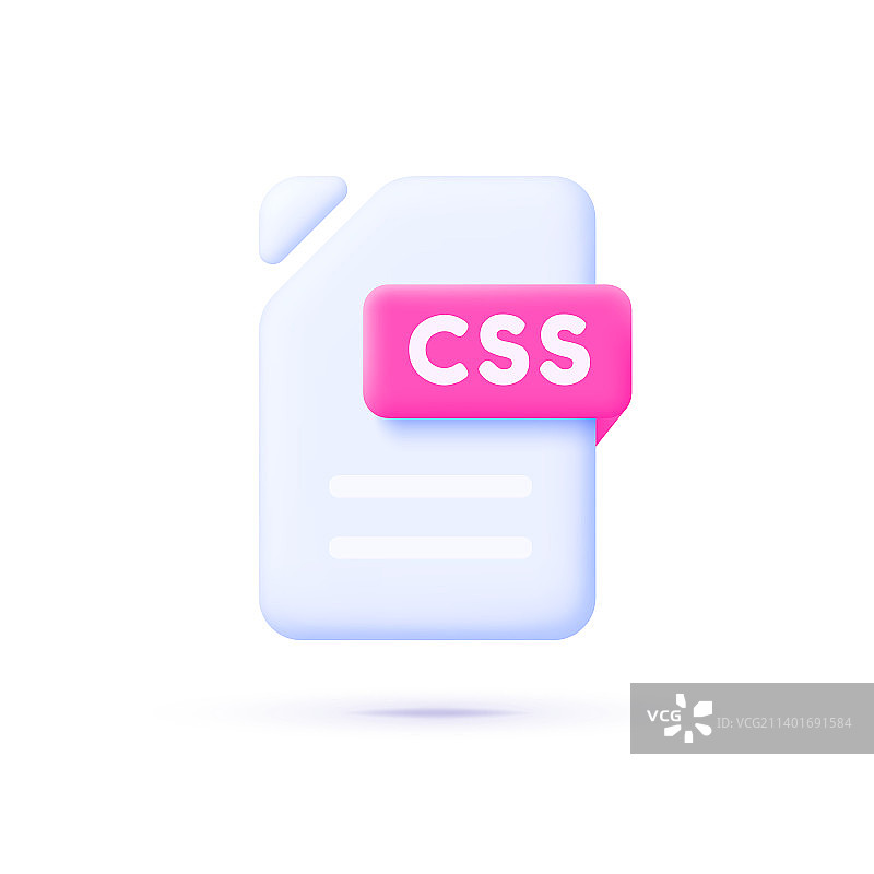 CSS文件3D设计图片素材