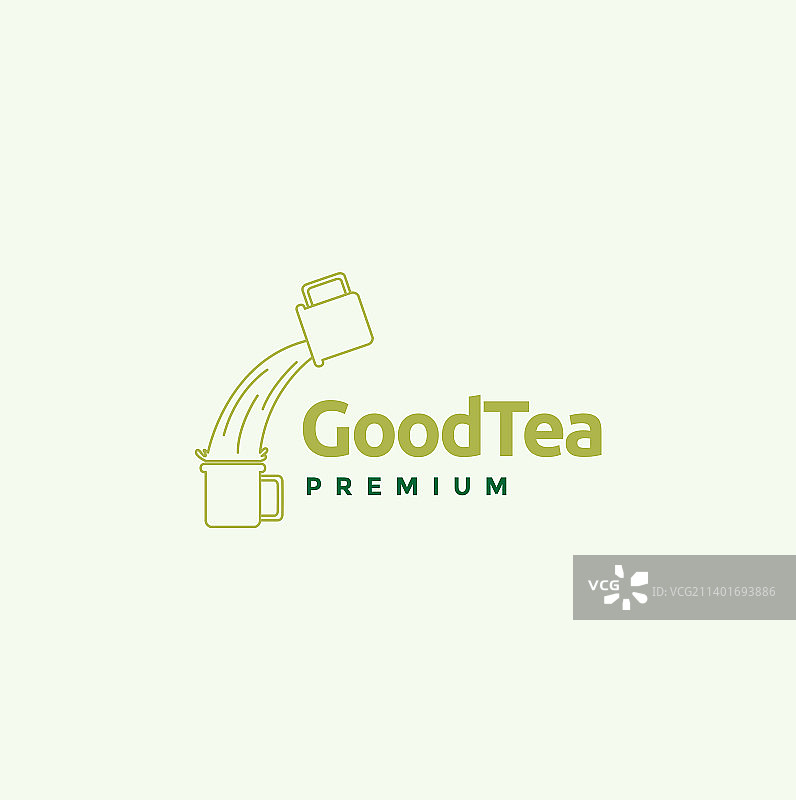 拉茶Logo设计图片素材