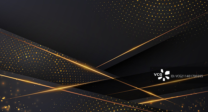 抽象黑色和金色奢华背景图片素材