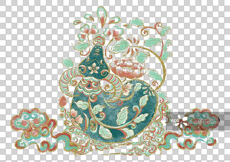 牛年纹样图片素材