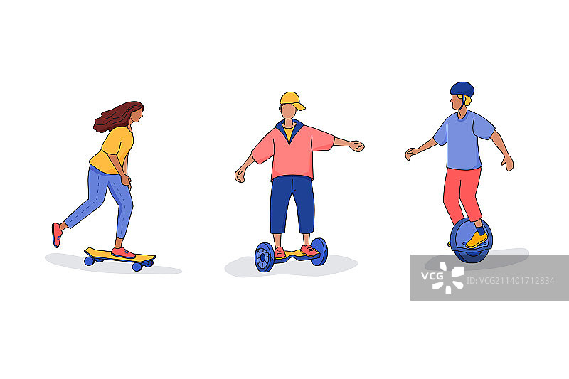 人们参与户外环保运动图片素材