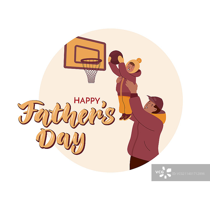 父亲帮助小女儿扔球图片素材