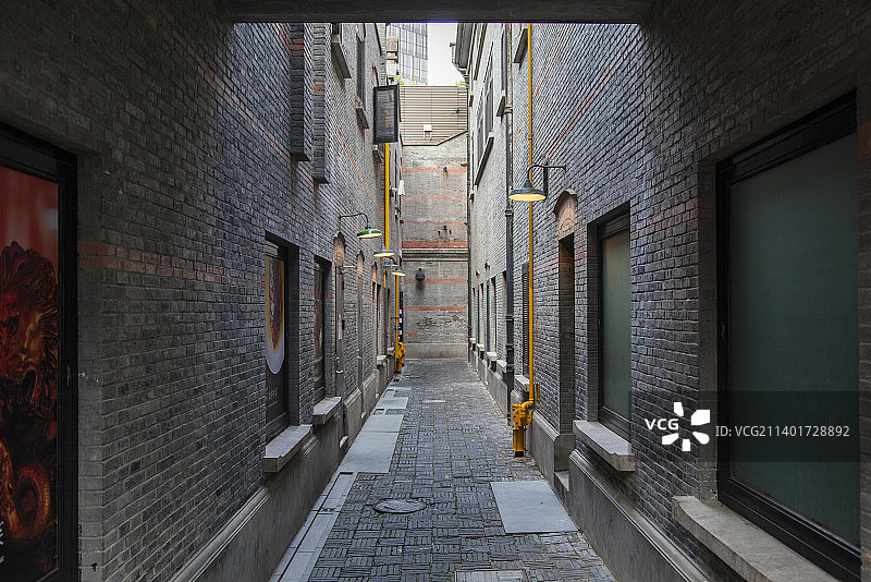 上海新天地石库门巷子图片素材