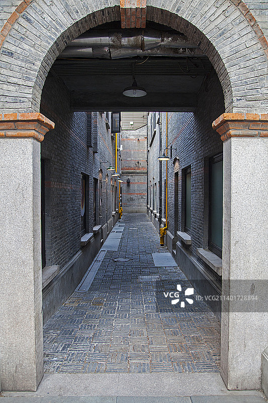 上海新天地石库门巷子图片素材