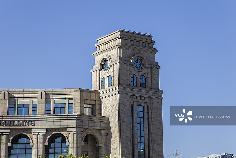 欧式建筑风格大楼外观图片素材