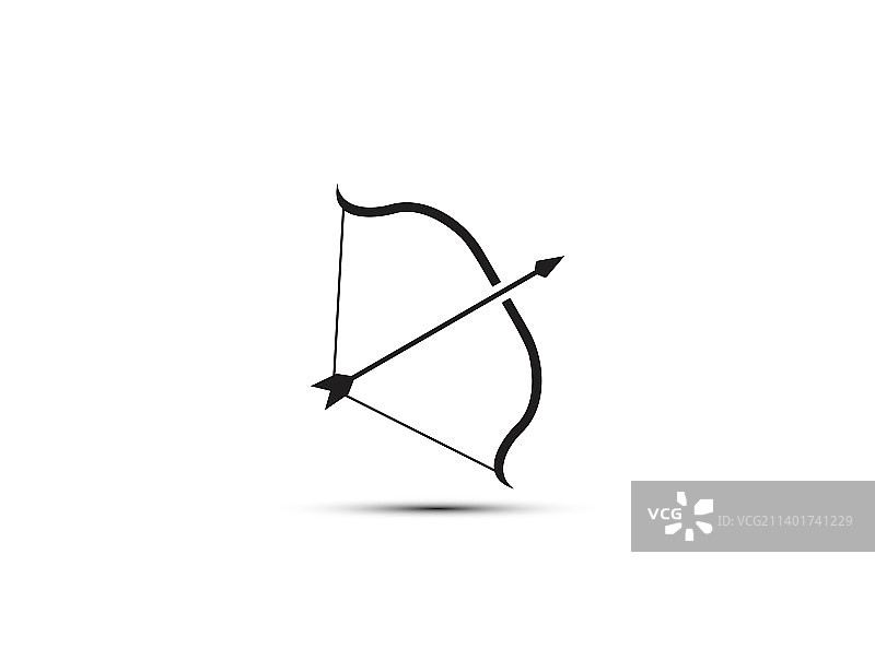 弓箭图标图片素材