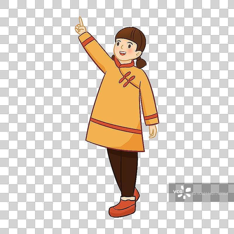 女孩元素图片素材