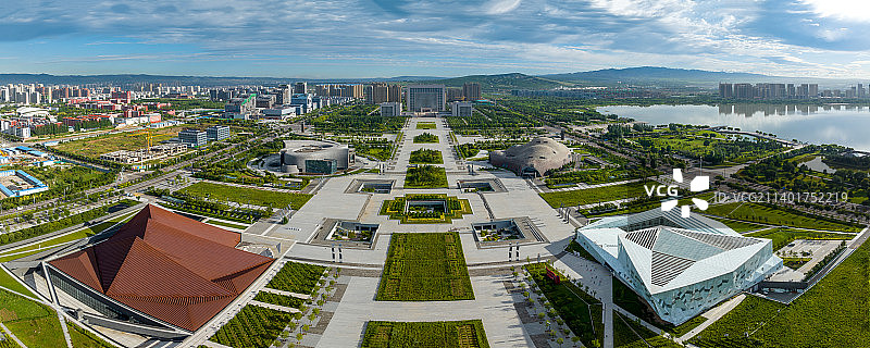 大同大剧院，大同市博物馆，大同市美术馆，大同市图书馆图片素材