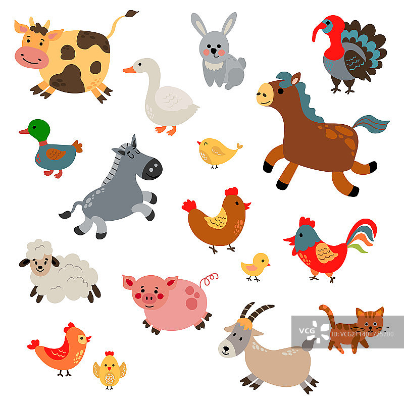 农场元素合集图片素材