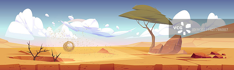 游戏非洲沙漠景观背景图片素材