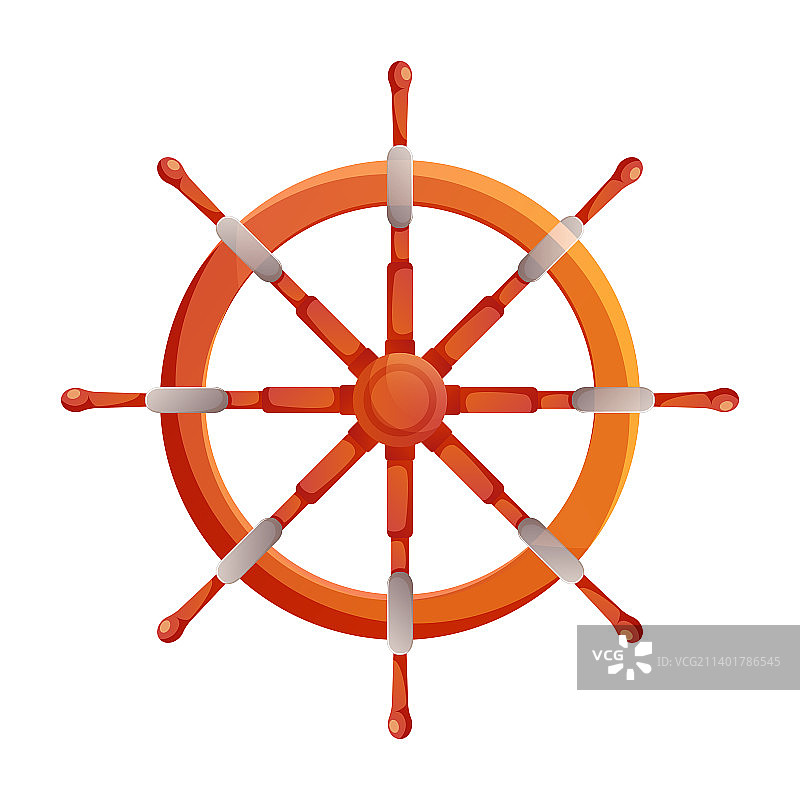 卡通船舵图片素材