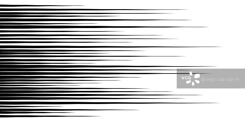 漫画书漫画水平速度线图片素材