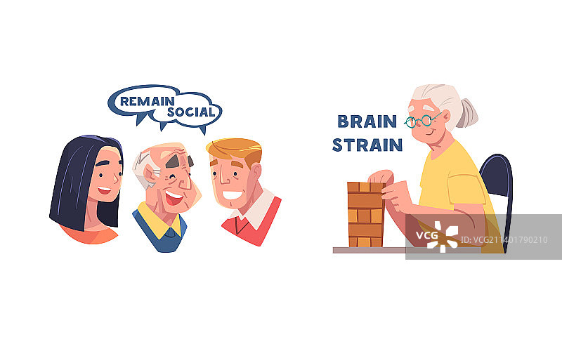 预防痴呆症的提示图片素材