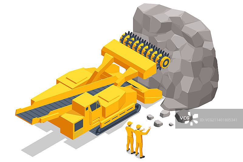 2.5D隧道钻孔设备自推进装置图片素材