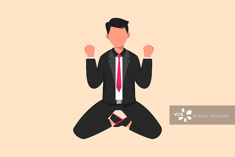 商业设计图 - 快乐的商人图片素材