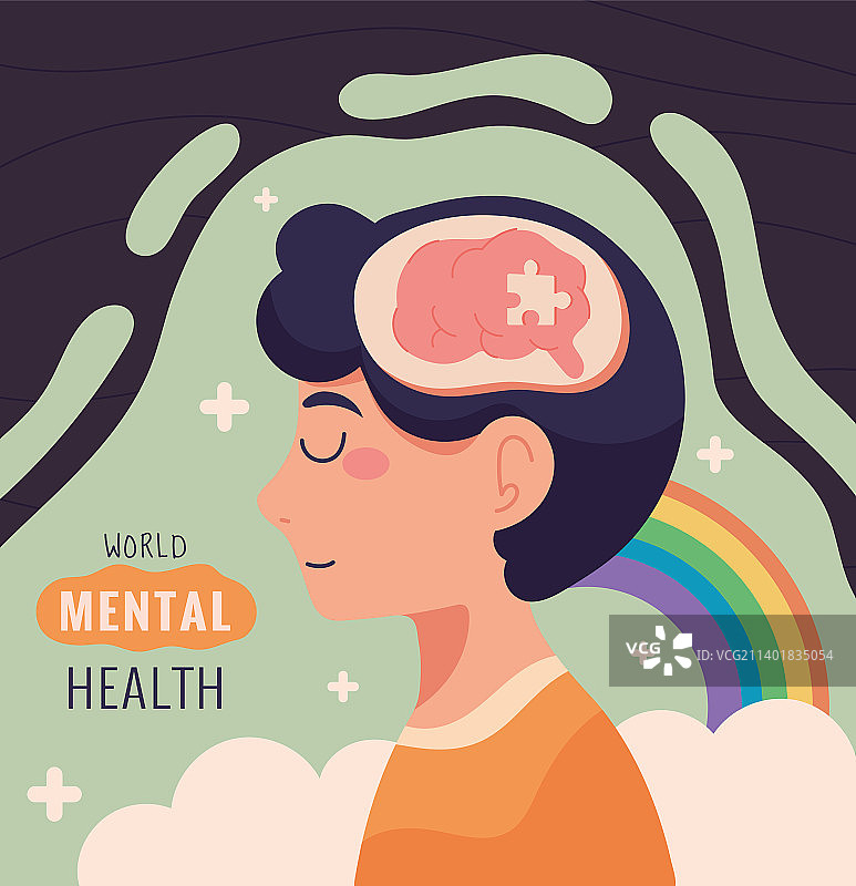 世界精神卫生保健图片素材