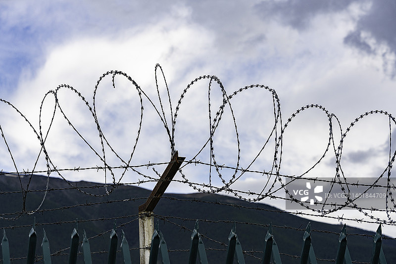 铁丝网图片素材