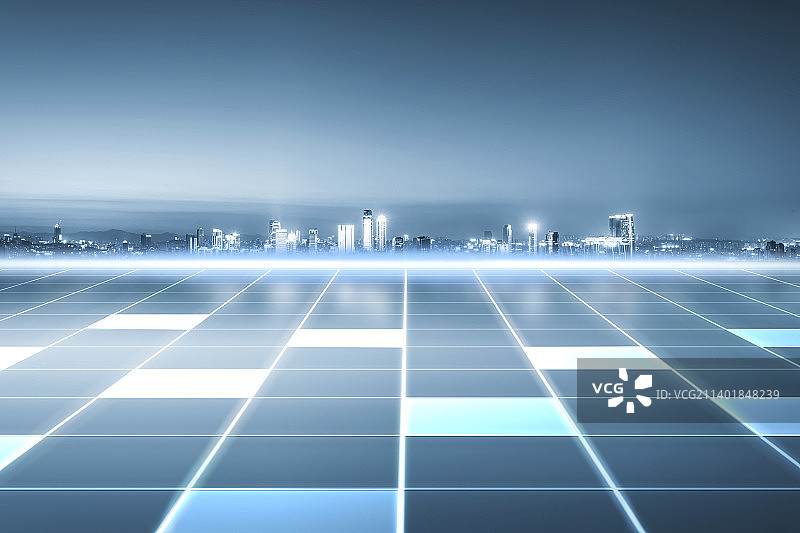 重庆元宇宙城市夜景图片素材