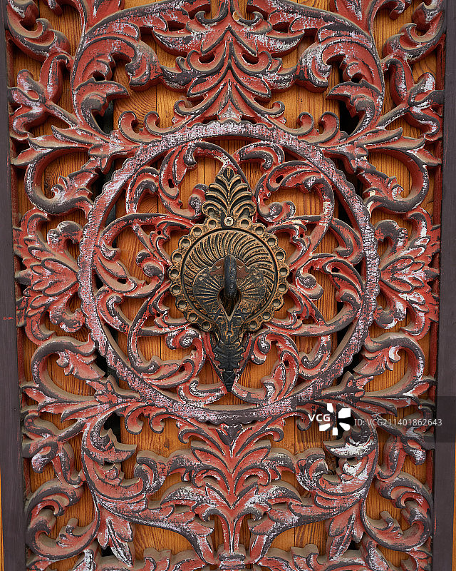 波斯传统风格雕刻艺术元素图片素材