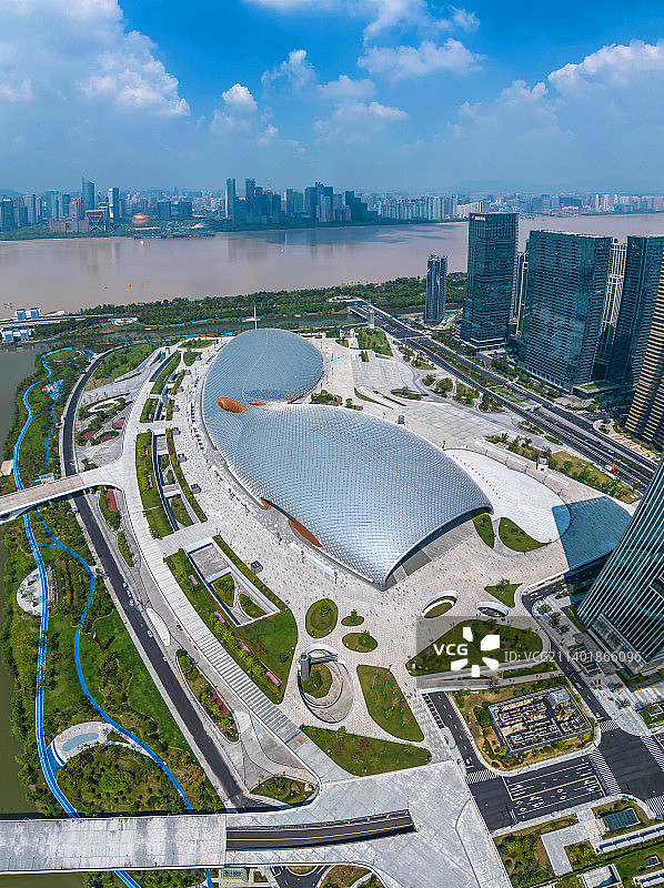 杭州奥体中心体育馆图片素材