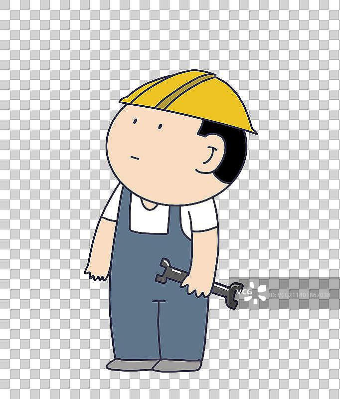 元素：维修工图片素材