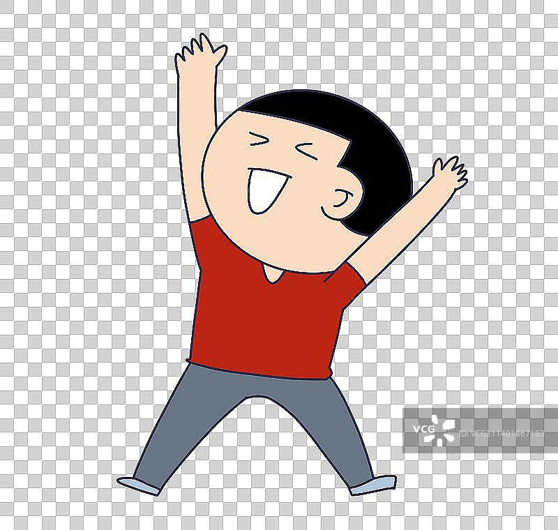 元素：庆祝的人物图片素材