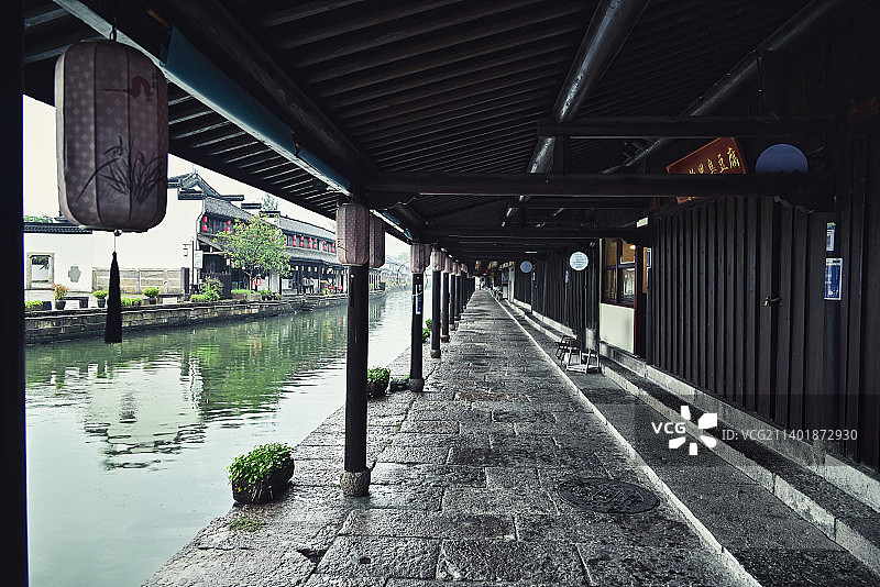 绍兴 柯桥古镇图片素材