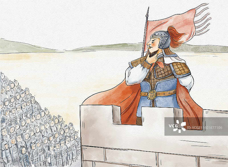 韩信点兵图片素材