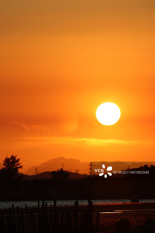 海边日落图片素材