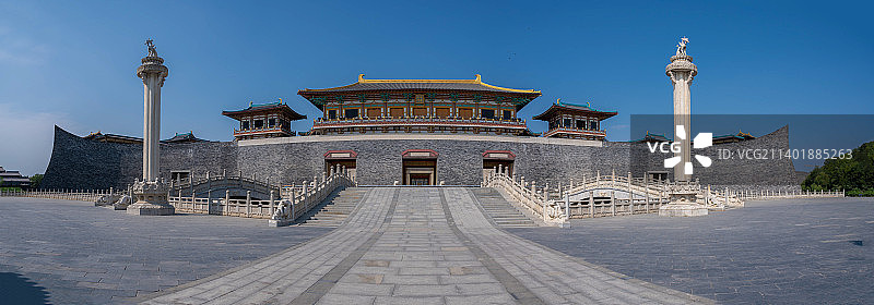 唐城影视基地——朱雀门图片素材