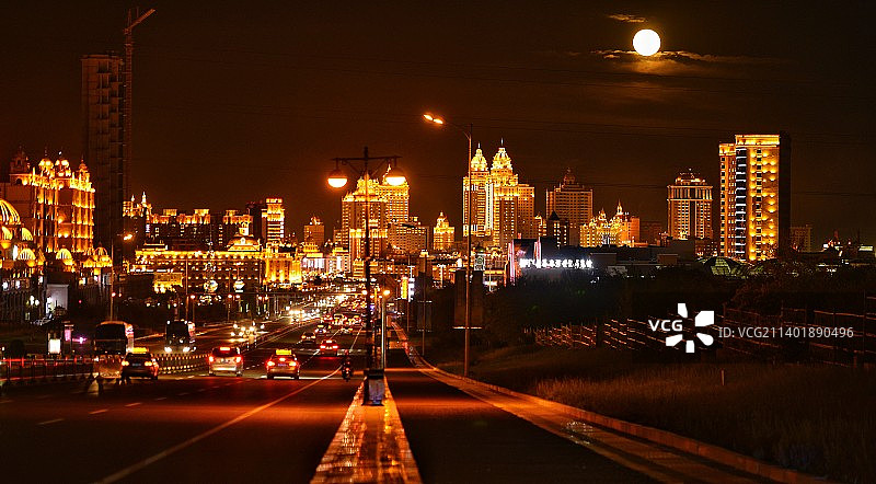 十五的月亮图片素材