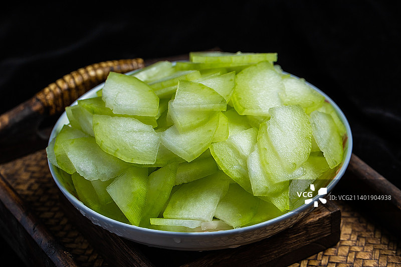 素菜节瓜食材图片素材