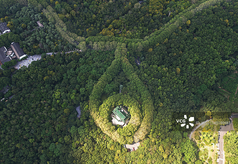 钟山风景区美龄宫图片素材