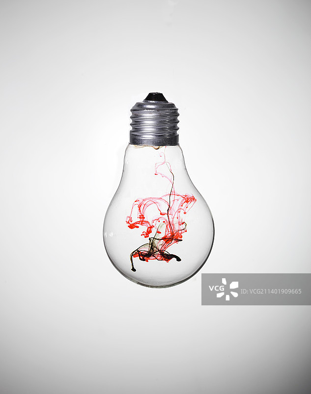 彩色抽象灯泡图片素材