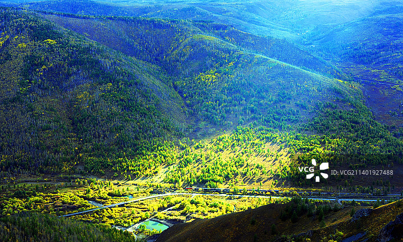大兴安岭风光图片素材