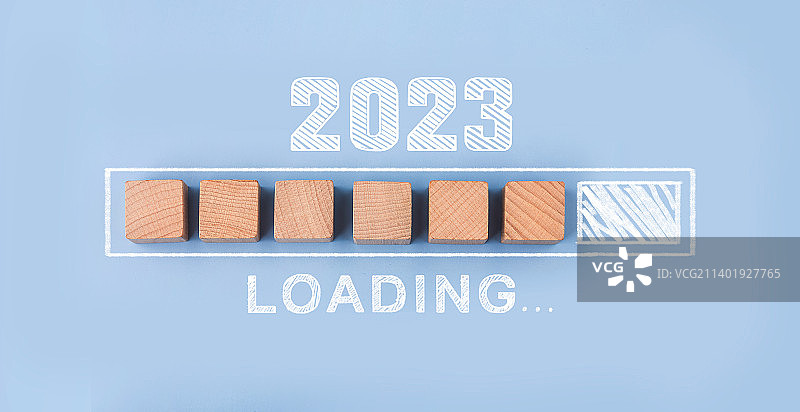 2023年倒计时概念图片素材