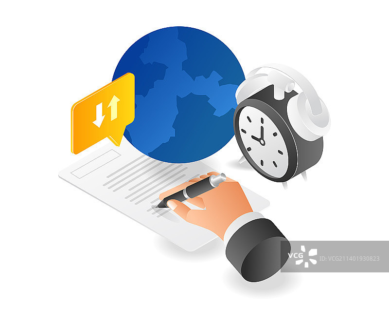 填充世界交易税图片素材