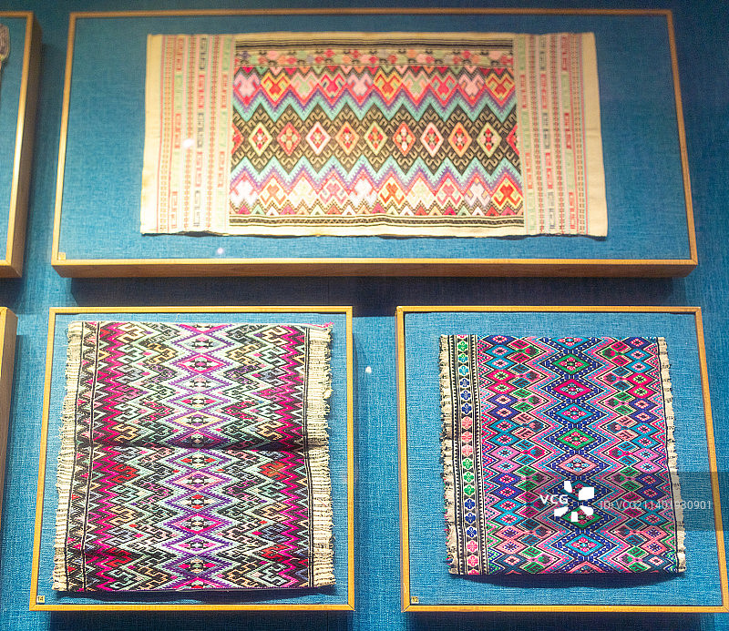 广西民族博物馆展示的广西民族文化图片素材