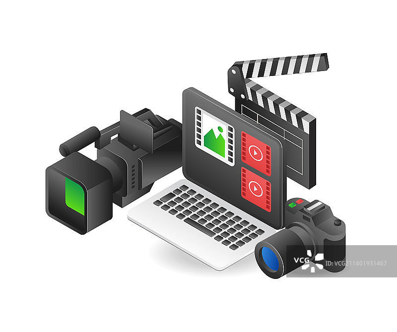 短片内容创作者图片素材