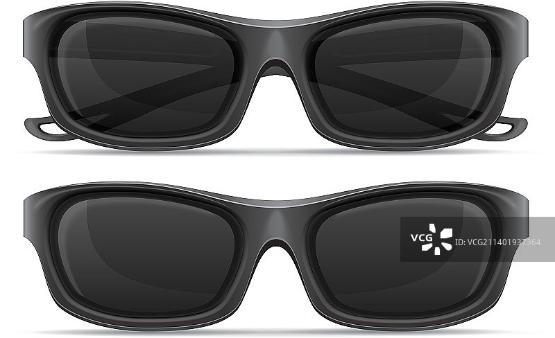 塑料镜框男士太阳镜图片素材