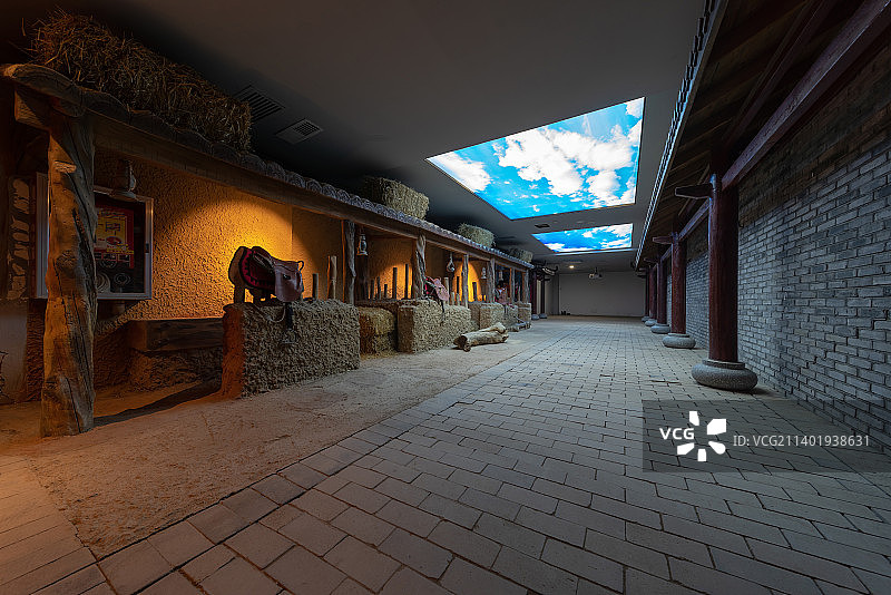 新疆吐鲁番坎儿井源展览馆图片素材