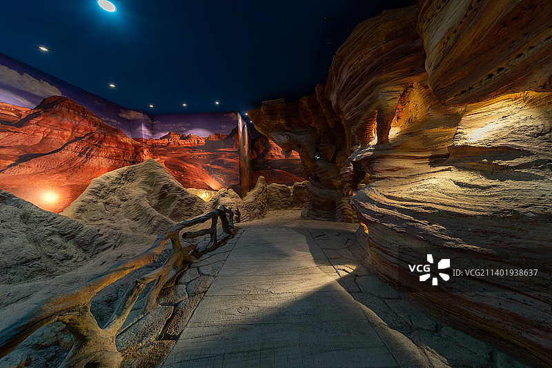 新疆吐鲁番坎儿井源展览馆图片素材