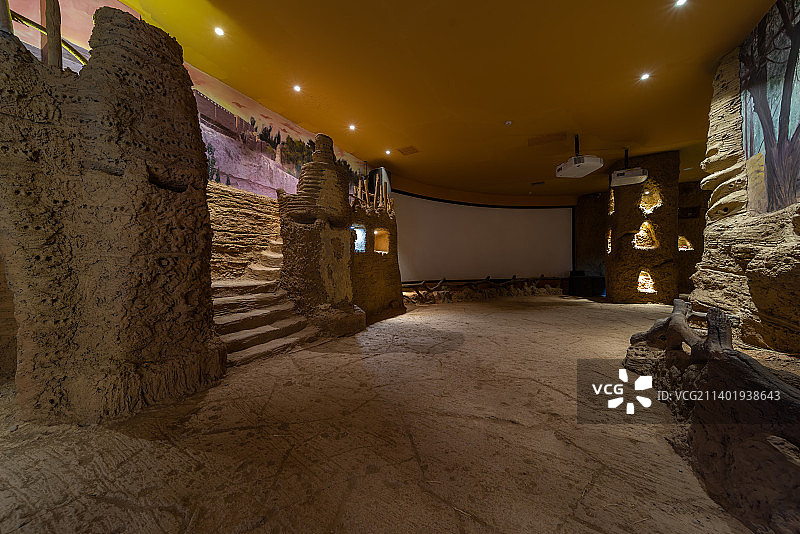 新疆吐鲁番坎儿井源展览馆图片素材