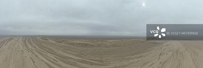 青海柴达木俄博梁雅丹地貌航拍风光图片素材