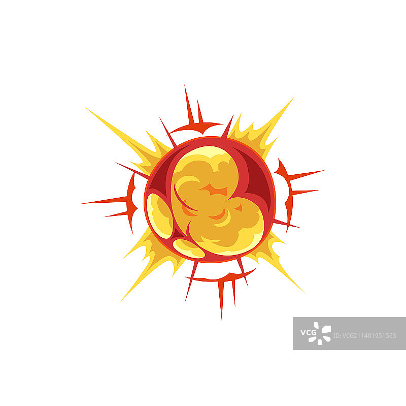 炸弹爆炸标志图片素材